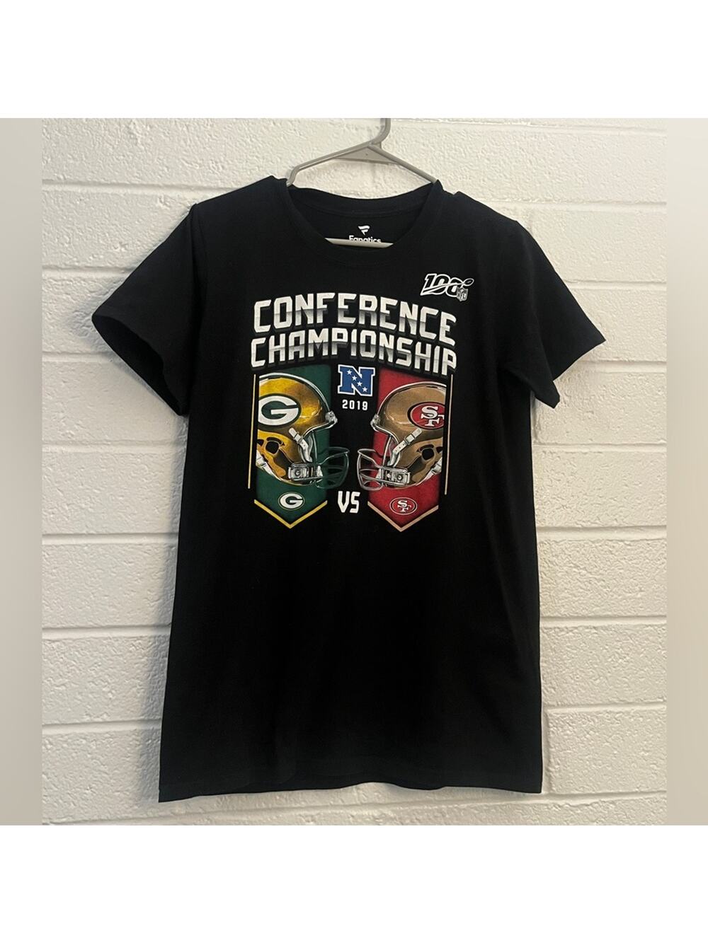 San Francisco 49ers vs Green Bay Packers 2019 NFC Championship Fanatics TShirt